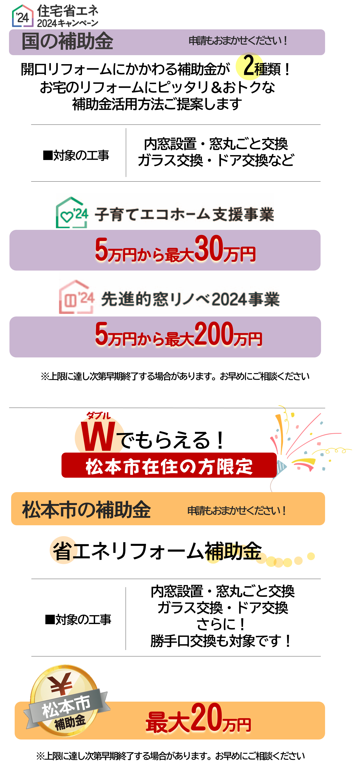 窓リフォーム補助金イトウ住建